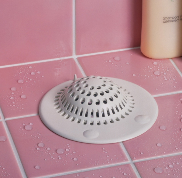 Japan LEC Hair Filter Sewer Filter Outfall Strainer Suction Cup Floor Drain Sink Strainer