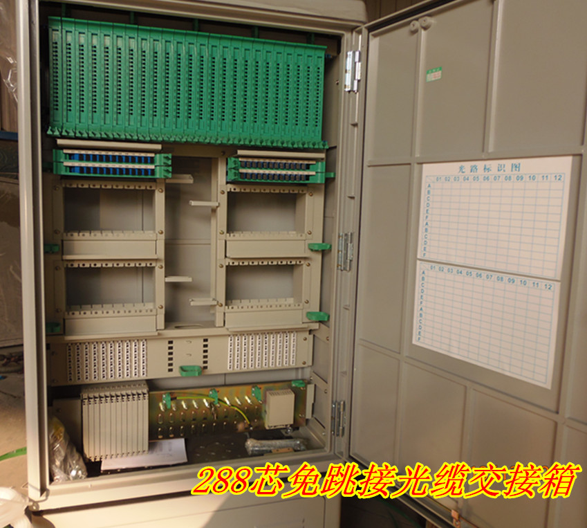 288 Core Hopeless Optical Cable Handover Case Free of Skip Optical Cable Turnover Box Manning