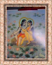 The Radha-Krishna Dramatic Drawings of the Dramatic Drawings