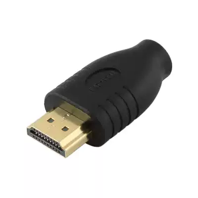 Gold-plated HDMI A revolution D female HDMI male head turn miniature HDMI female head 1 4 version Micro HDMI mother