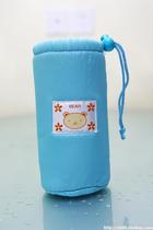 Crown BEAR Japan original single original thermos cup sleeve drawstring kettle jacket thermal insulation water Cup set-Blue