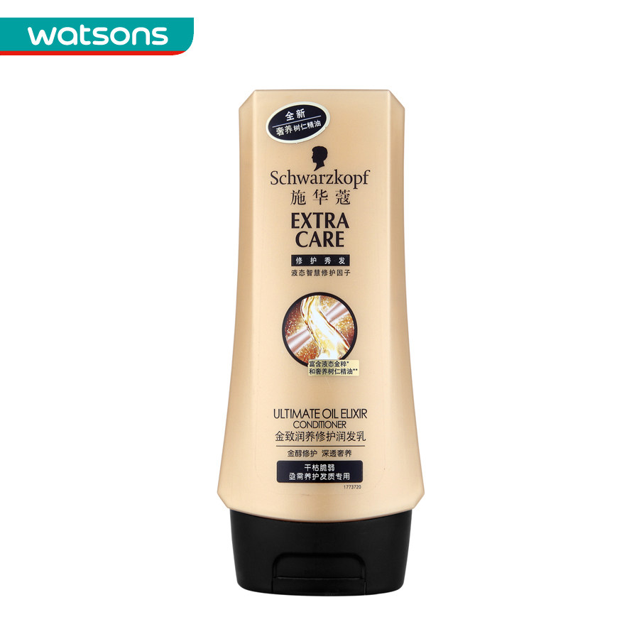 【屈臣氏】 施华蔻金致润养修护润发乳200ml