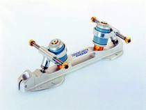 New value crazy grab Italian bottom plate Roll-Line professional figure skates double row bottom frame