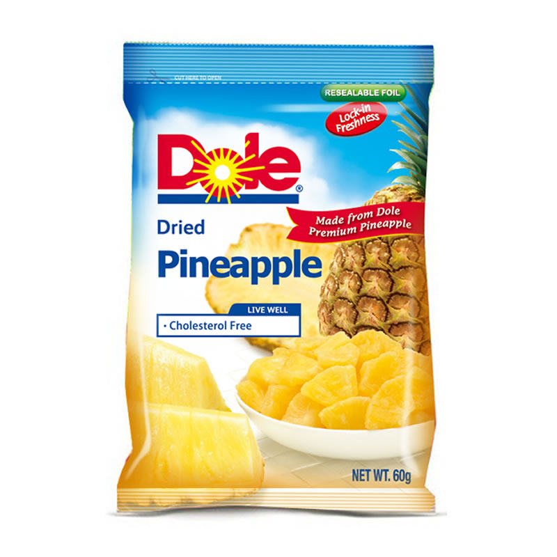 【天猫超市】泰国进口水果干 Dole都乐菠萝干 60g/包