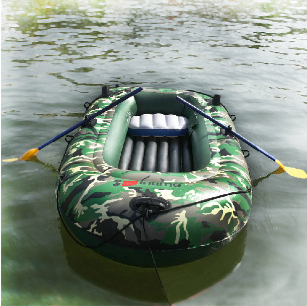 Inflatable two-three-four rubber boat hovercraft kayak fishing boat assault boat lifeboat thickened rubber boat