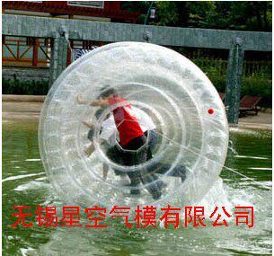 PVC TPU water roller transparent water roller color roller ball water ball Water Air model amusement equipment