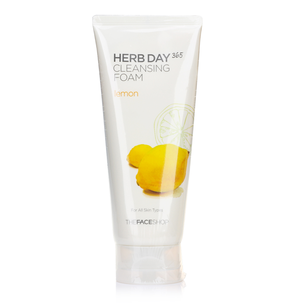 The Face Shop/菲诗小铺柠檬洗面奶/洁面乳170ml  清爽控油