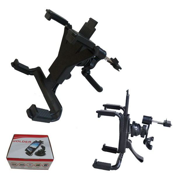 iPad GPS PDA 7-10 tablet universal outlet bracket Car Air Vent Holder