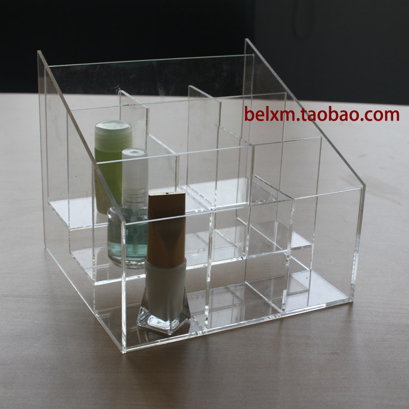 Press - crystalline plate ladder display box jewelry frame cosmetic box jewelry box customized lipstick