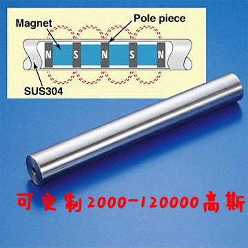 Strong magnetic rod iron remover super strong magnetic rod dry powder iron remover strong magnetic rod 8*50MM factory direct sales