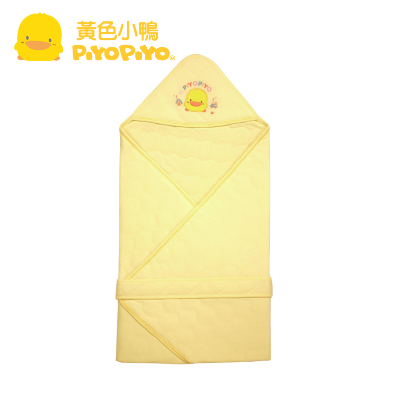 黄色小鸭 薄型铺棉小抱被 春秋 31264