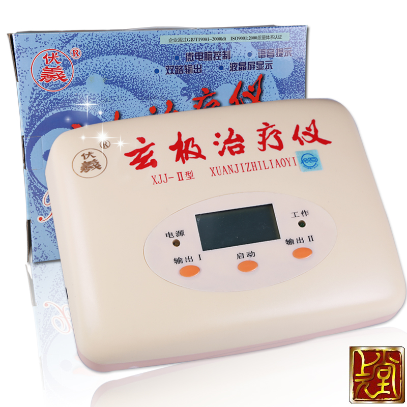 伏羲牌玄极治疗仪XJJ-II 双组 中药热敷治疗仪场效应家用理疗仪KB