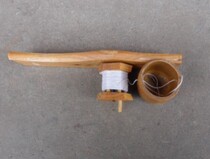 Bamboo ink bucket Scriber with thread