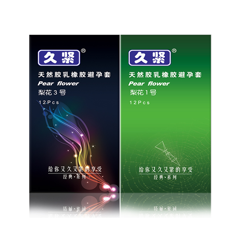 情趣避孕套 tt 久紧牌byt安全套 2盒装 XFC