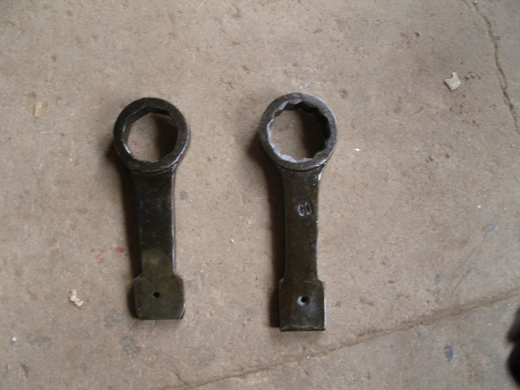 Percussion plum blossom wrench-50mm single head plum blossom wrench-heavy blow hexagonal wrench quality trustworthy