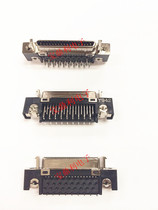 Original JAE SCSI 36-bit curved female grooved ear mini-SCSI 36P connector