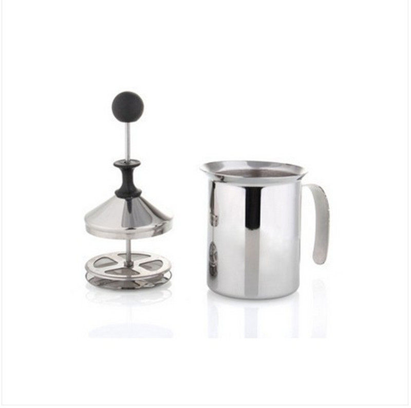 Stainless Steel Bubblemaker Beats Milk Bubber Large Number 800cc Plastic Sol Yuan Crescent Metal Piece