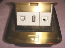 The fine art electrician 120 type of pop-up modular all-copper plug-in socket (network USB phone)