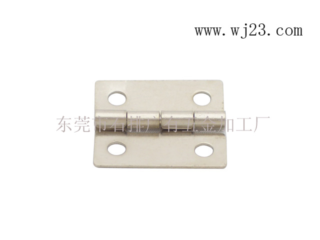 Wide range of manufacturer supply iron nickel color small hinge hinge toy box hinge tea box hinge 19 * 16 * 5 0 *
