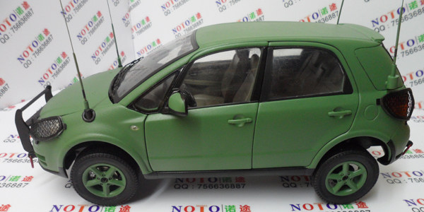 1 18 alloy car model modification Tianyu SX4 modification case