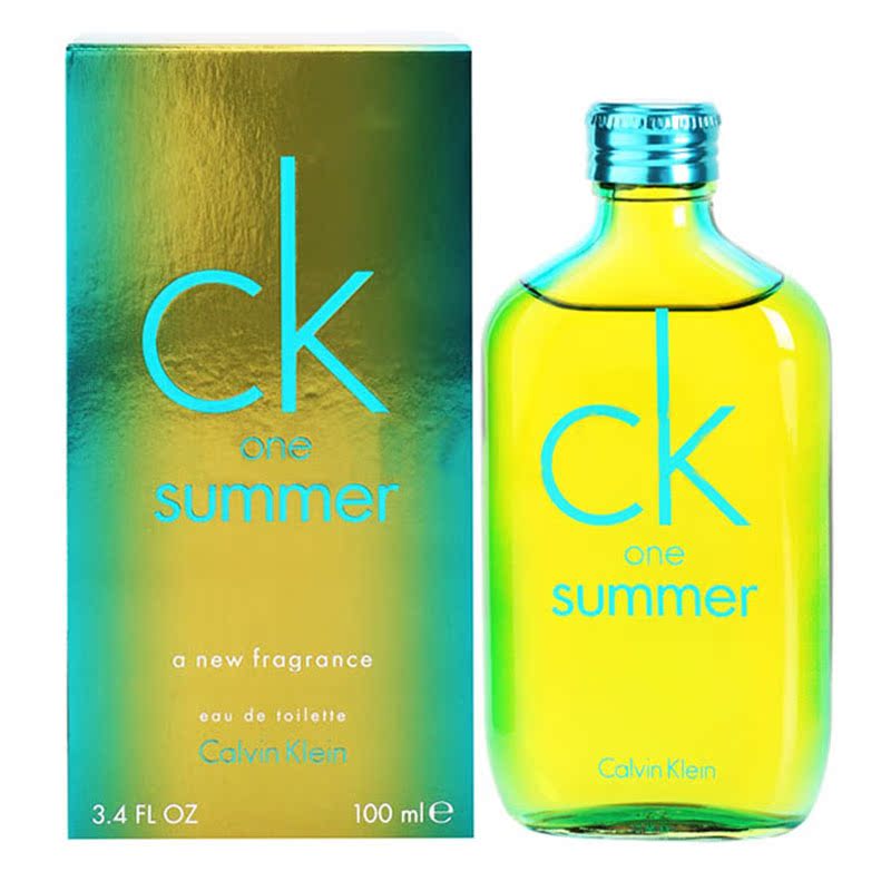 CK One Summer 2014新款夏日限量版中性淡香水100ml