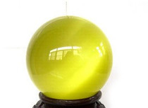 Yellow crystal helps the wealth ball of boutique