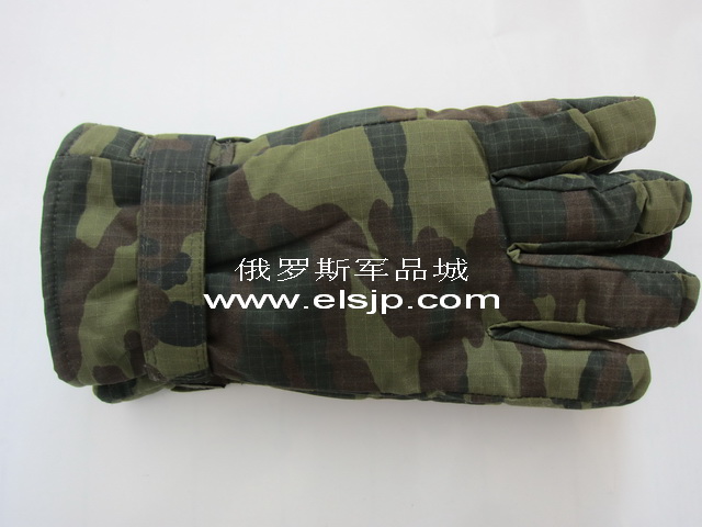 Russian horizontal camouflage cotton gloves Soviet Russian military supplies