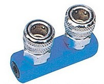 Multi-line gas row SML-2 position gas row for pneumatic elements