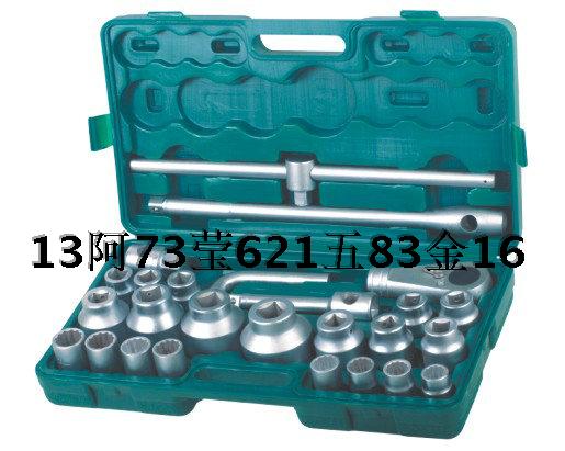 Able tools 26 pieces 3 4 Series sandblasted chrome plated sleeves Group cover heavy sleeve set DL1026B