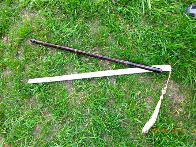 High quality purple bamboo flute