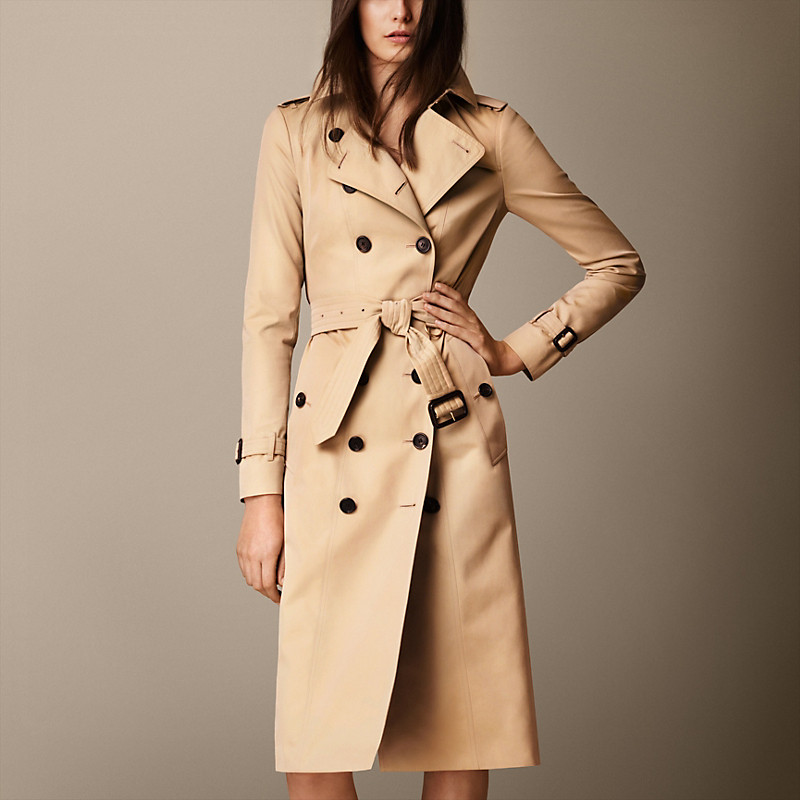 BURBERRY/博柏利桑德林汉姆长款 - Heritage Trench风衣 39005471