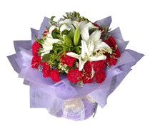 Beijing flowers to mothers flowers Beijing flowers to distribute floral couriers carnations and lilies