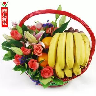 Visiting flowers and fruit baskets express Mid-Autumn Festival gifts Changsha Fuzhou Suzhou Wuxi Shanghai City Express