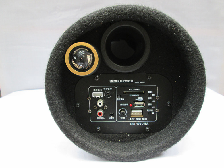 6 inch 12 volt 24 volt card super power subwoofer car bass horn Car Subwoofer