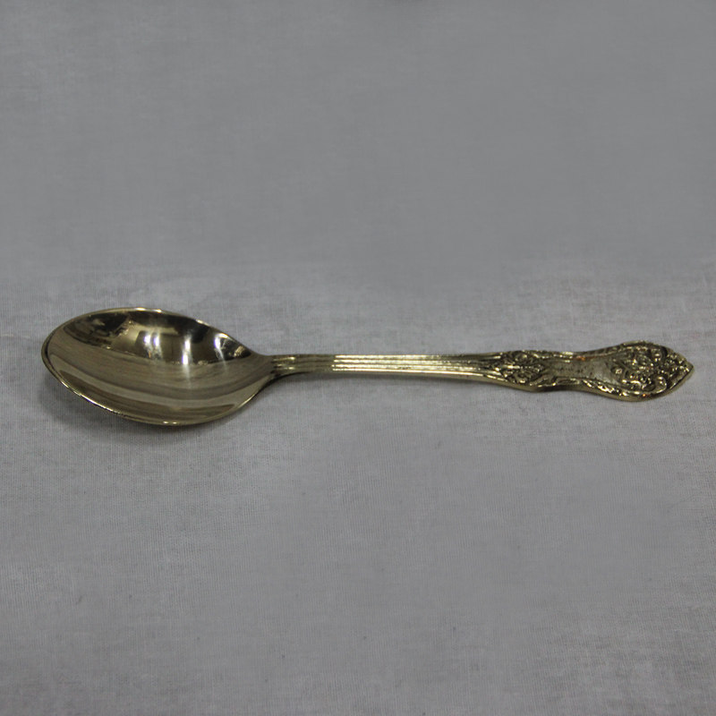 Copper spoon cutlery cutlery copper tea set copper bowl bronze spoon length 16CM imported Pakistani copper spoon