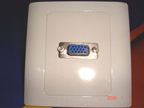 Zhengtai Socket Single VGA Video Wall Plug-in Computer Furnishing panel 86 Welding type