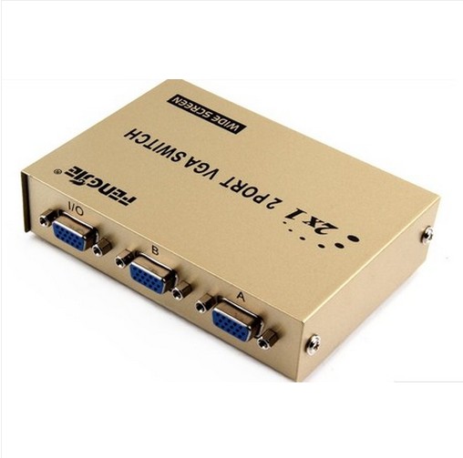 Fengjie FJ-15-2 VGA converter VGA switch 2-in-1-out 2-port computer shared display
