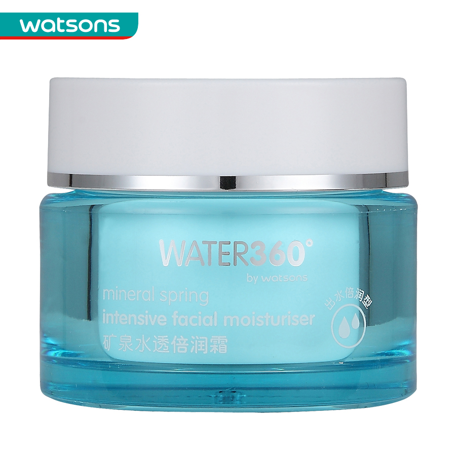 【屈臣氏】 WATER360矿泉水透倍润霜45克