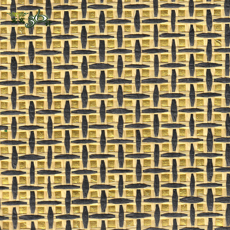 Straw wallpaper wallpaper sample pat