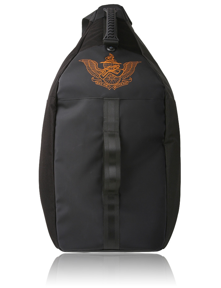 BOBLBEE baby bay black riding double shoulder bag gold wing outdoor backpack male and female student bag 