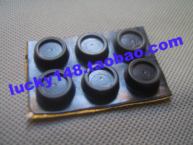 1506 round rubber foot pad noise reduction shock absorber main shell foot pad 3M adhesive 1000
