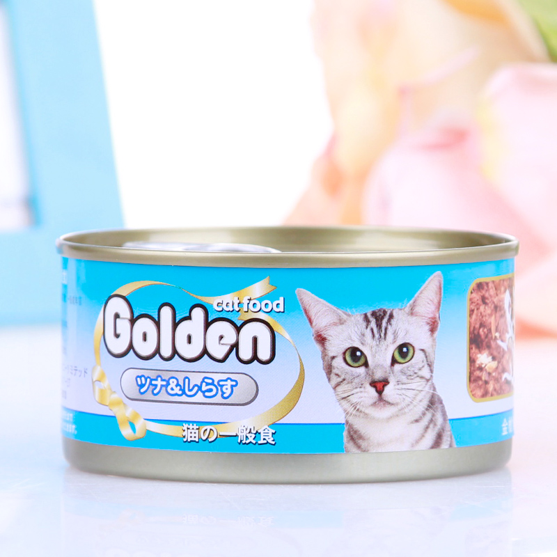 猫罐头 金赏golden猫咪罐头170g多口味 猫湿粮猫罐头拌猫粮猫零食