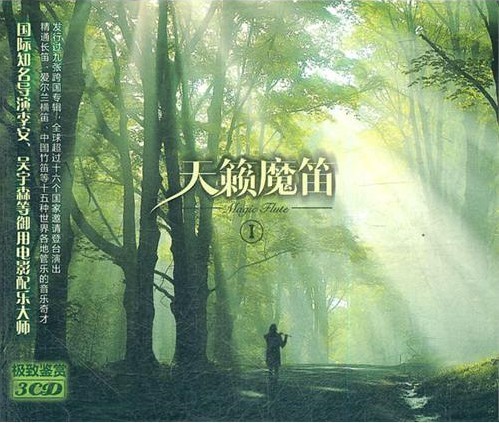 原装正版 天籁魔笛1 雷恩寇伯 心灵秘境 龙笛 东方恋 3CD