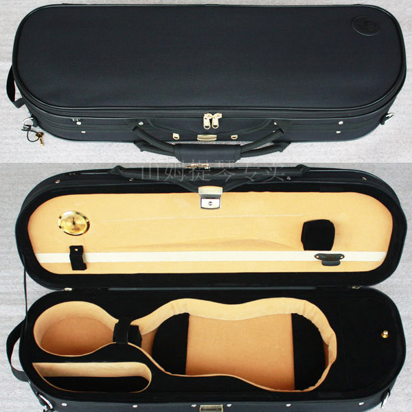 Violin case High-grade light body violin case export order full spectrum bag 1 2 1 4