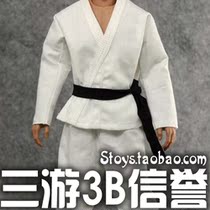 Three Tours Cool Play ZY zytoys 1 6 Soldiers Mens Clothing Judo Suits Kung Fu Suit Spot