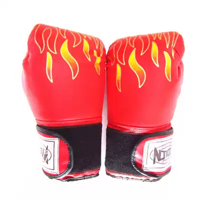 Flame boxing gloves adult boxing kit Sanda gloves sandbag gloves