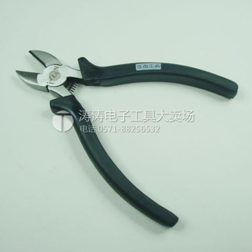 The store guarantees Yitian brand IT-160 oblique pliers oblique pliers electronic cutting pliers black handle