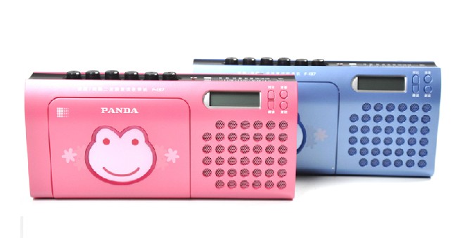 PANDA PANDA F-137 Liquid display Small desktop repeater Recorder Tape recorder Radio