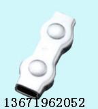 Aluminum sleeve collar 304 stainless steel double chuck Wire rope double chuck 3 mm (applicable to 3MM)