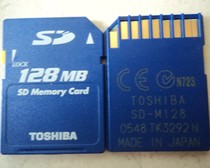 Original TOSHIBA TOSHIBA SD 128M small capacity SD card 128MB camera matching test card